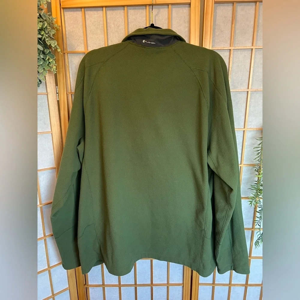 The North Face Apex Bionic Full zip soft shell jacket, olive green Men’s XL Tall